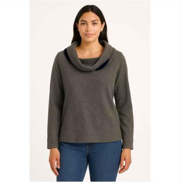 Vineyard Vines Fleece Pullover Cowl Neck Size Small EUC - Picture 1 of 5